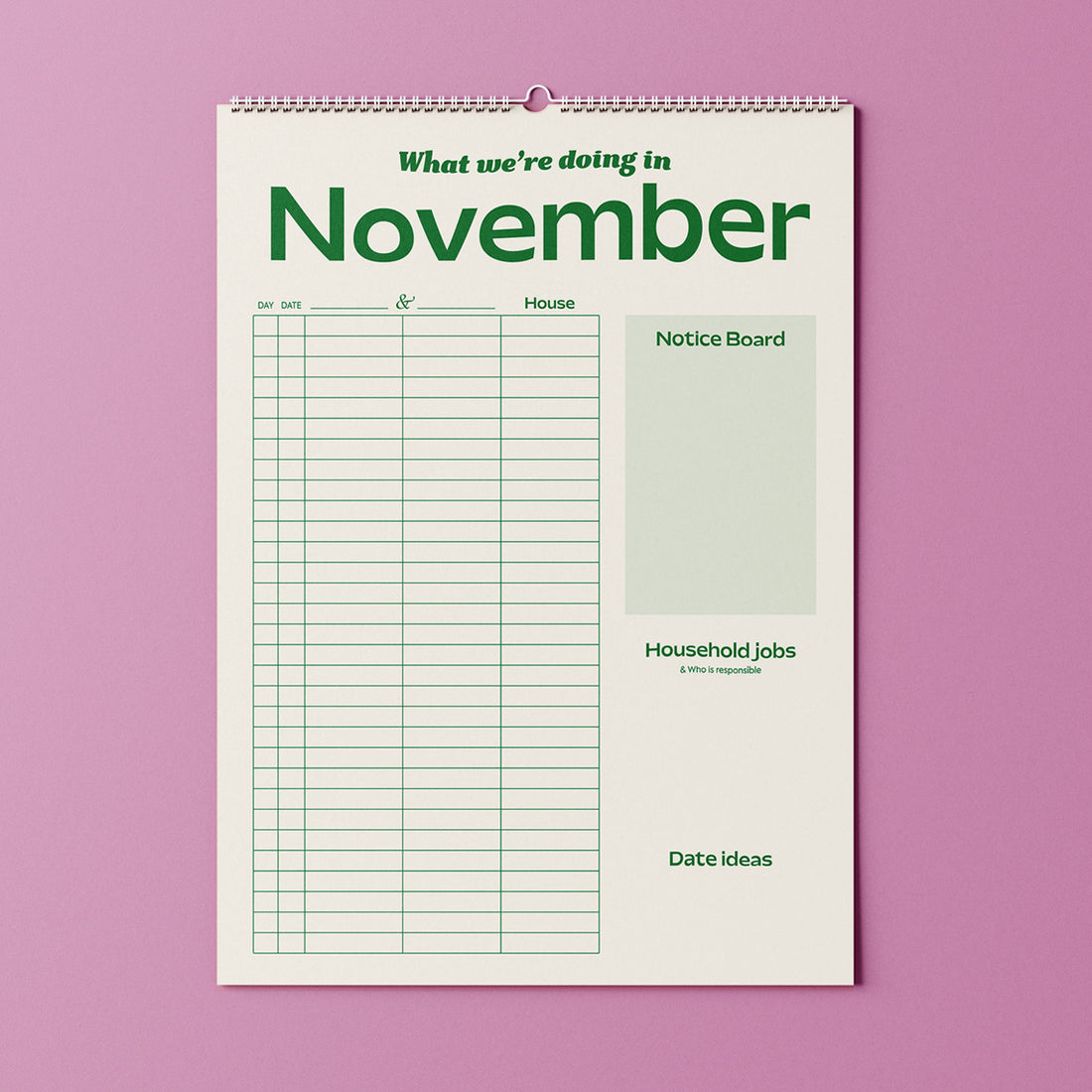  Calendars