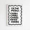 Carbs On The Menu