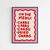 Carbs On The Menu