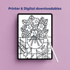 Mindful Moments Downloadable Colouring Book