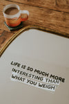 Life Is More Interesting Mirror Decal Decals sighh