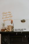 You Need a Coffee Mirror Decal Decals sighh