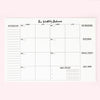 Weekly Balance A4 Desk Pad Desk pad sighh