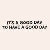 Good Day Mirror Decal Decals sighh