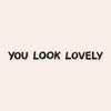 You Look Lovely Mirror Decal Decals sighh