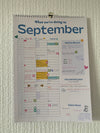 Undated Couple's Planner A3 Calendar