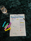 Undated Couple's Planner A3 Calendar