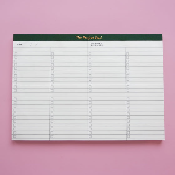 The Project Pad A4 Desk Planner | Corporate Girlie