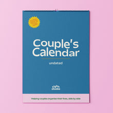  Undated Couple's Planner A3 Calendar PRE ORDER