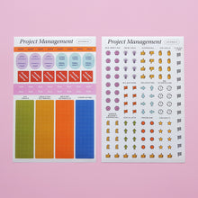  Project Management Sticker Sheet Set | Corporate Girlie Collection