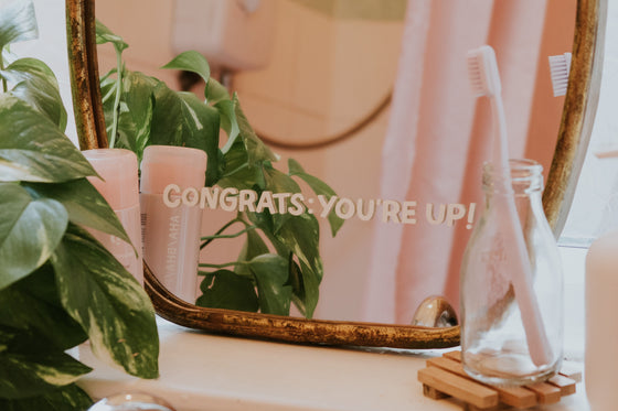 Congrats: You're Up Mirror Decal Decals sighh 