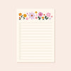 A6 Floral Checklist Desk pad sighh 