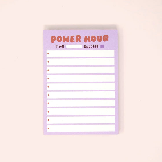 Power Hour Mini Desk Pad Desk pad sighh Purple 