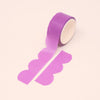 Purple Scallop Shaped Washi Tape 21mm Washi Tape sighh 