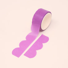  Purple Scallop Shaped Washi Tape 21mm Washi Tape sighh 