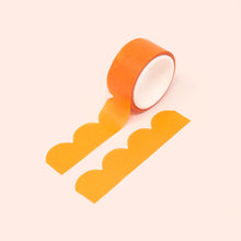  Orange Scallop Shaped Washi Tape 21mm Washi Tape sighh 